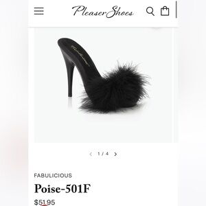 Size 6 heels by Fabulicious by Pleaser